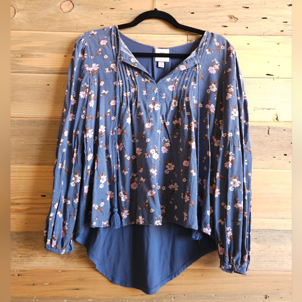 Knox Rose Long Sleeve Shirt Size S